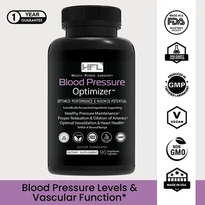 Blood Pressure Optimizer Bottle