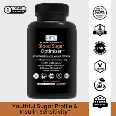 Blood Sugar Optimizer Bottle
