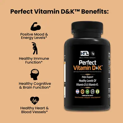 Perfect Vitamin D&K Benefits
